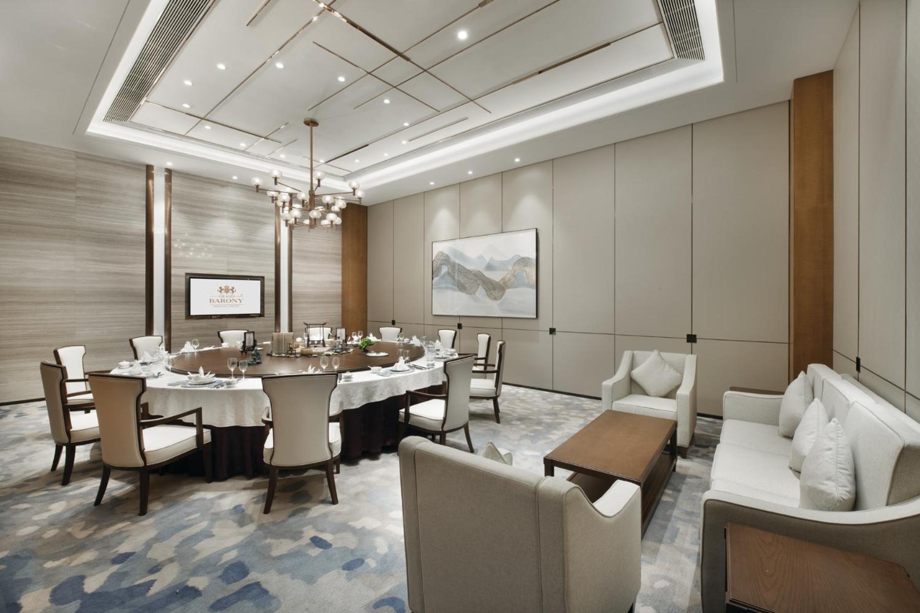 Grand Barony Qingdao Airport Hotel Bagian luar foto